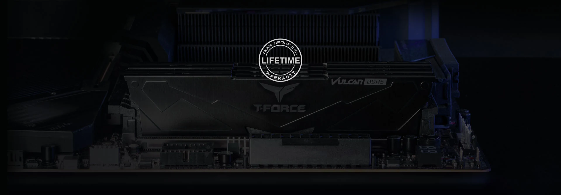 RAM TeamGroup T-Force Vulcan 64GB (2x32GB) DDR5 5600MHz - Black - New