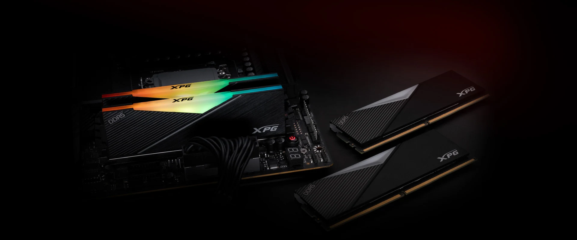 RAM XPG Lancer 16GB (1x16GB) DDR5 5200MHz - Black - New