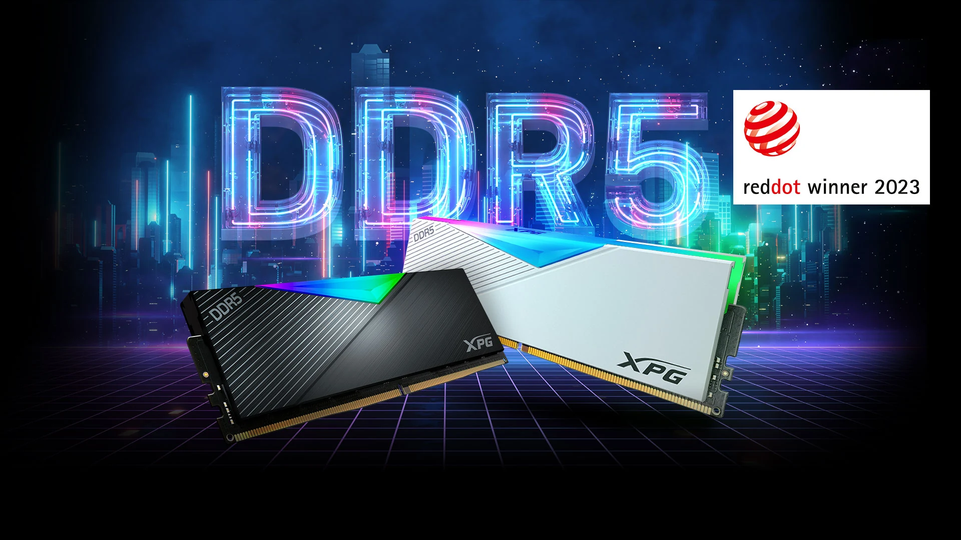 RAM XPG Lancer RGB 16GB (1x16GB) DDR5 5200MHz - White - New