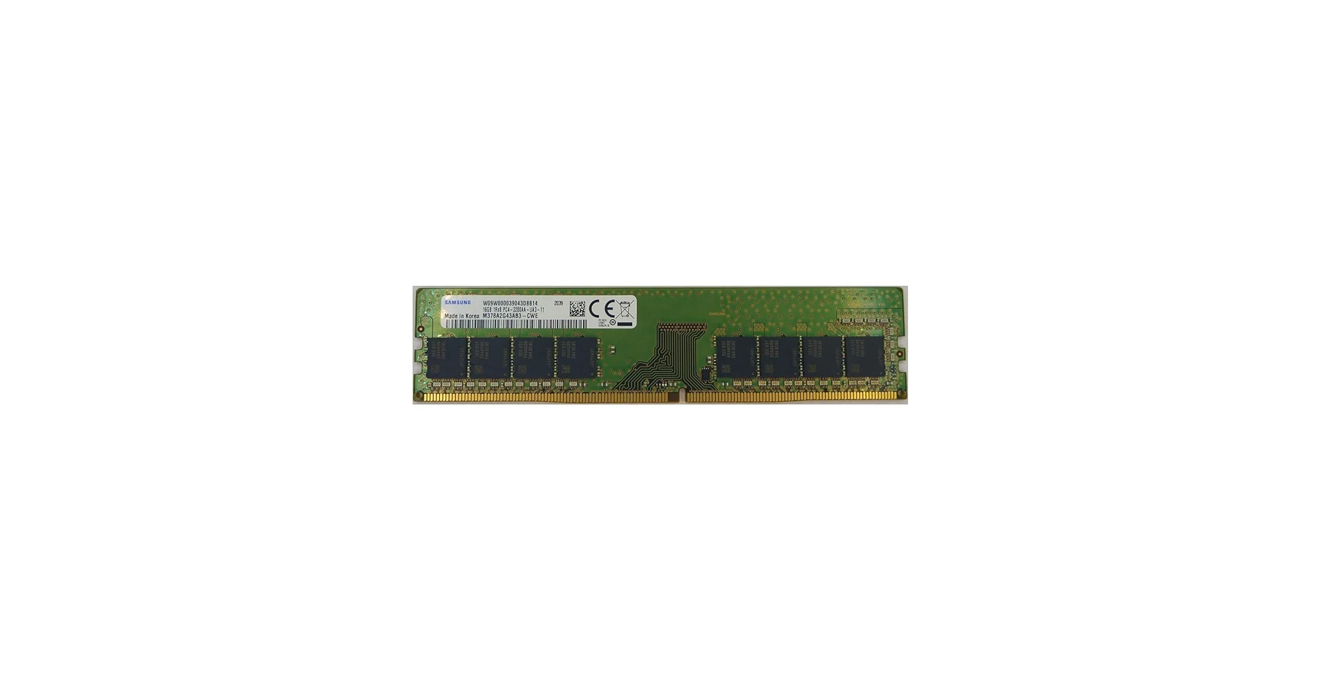 RAM Samsung DDR4 UDIMM 16GB 3200MHz - M378A2G43AB3-CWE