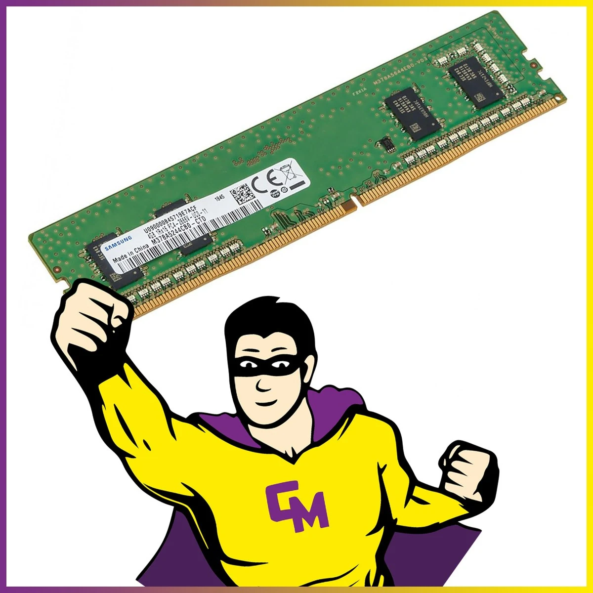 RAM Samsung DDR4 UDIMM 4GB 2666MHz - M378A5244CB0-CTD