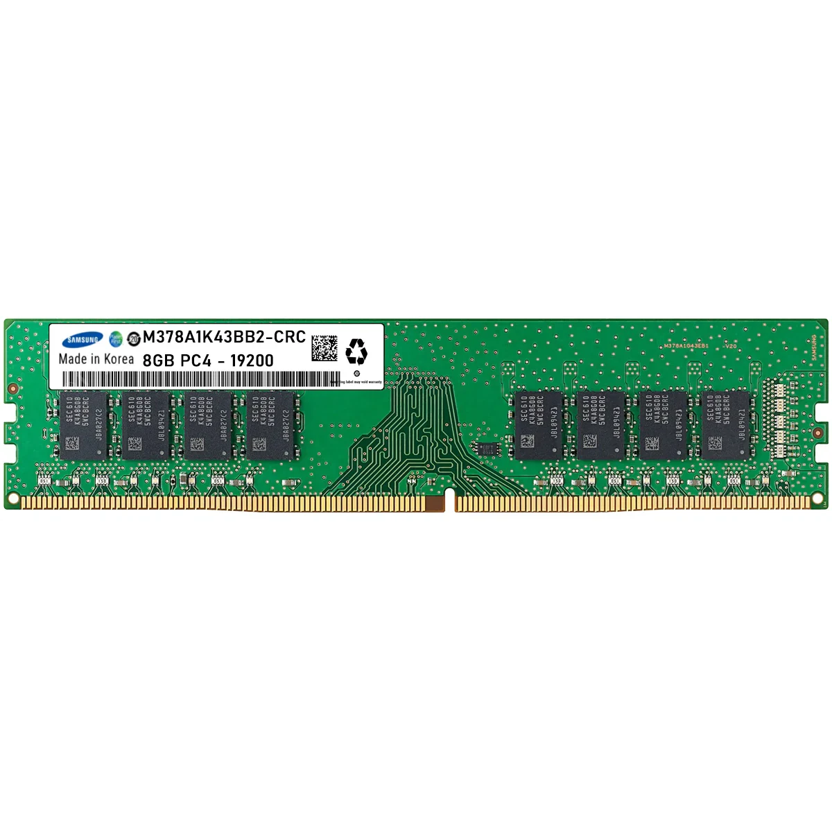 RAM Samsung DDR4 UDIMM 8GB 2400MHz - M378A1K43BB1-CRC