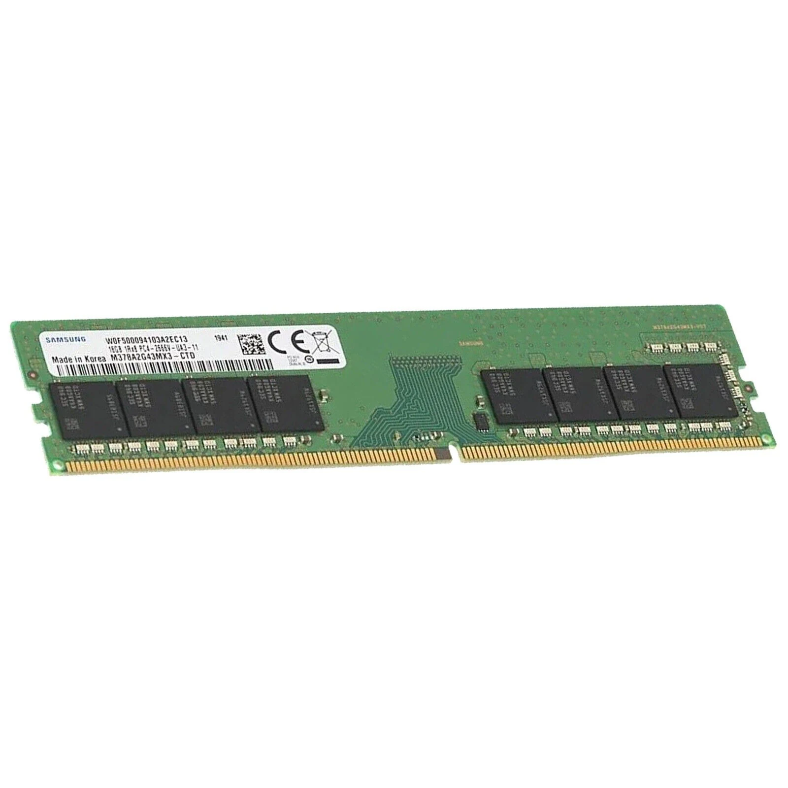 RAM Samsung DDR4 UDIMM 8GB 2400MHz - M378A1K43CB2-CRC