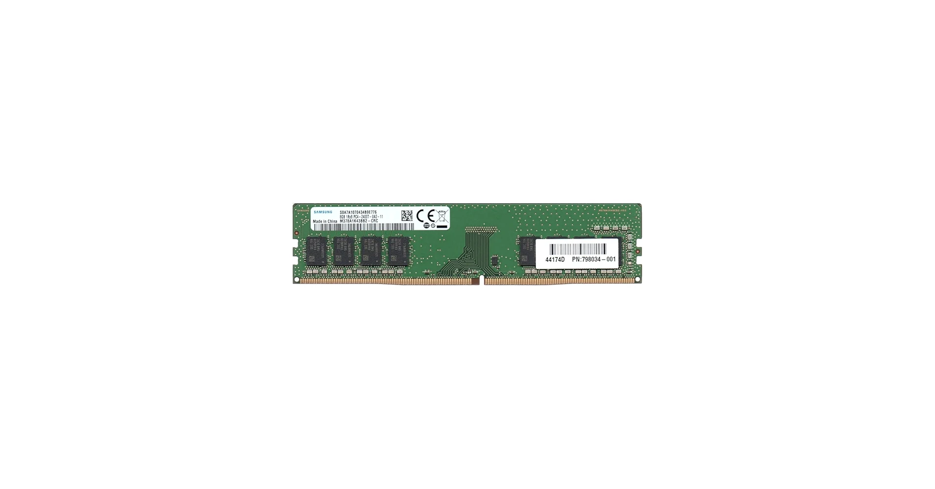 RAM Samsung DDR4 UDIMM 8GB 2400MHz - M378A1K43CB2-CRC