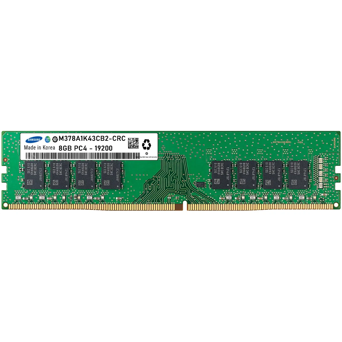 RAM Samsung DDR4 UDIMM 8GB 2400MHz - M378A1K43CB2-CRC