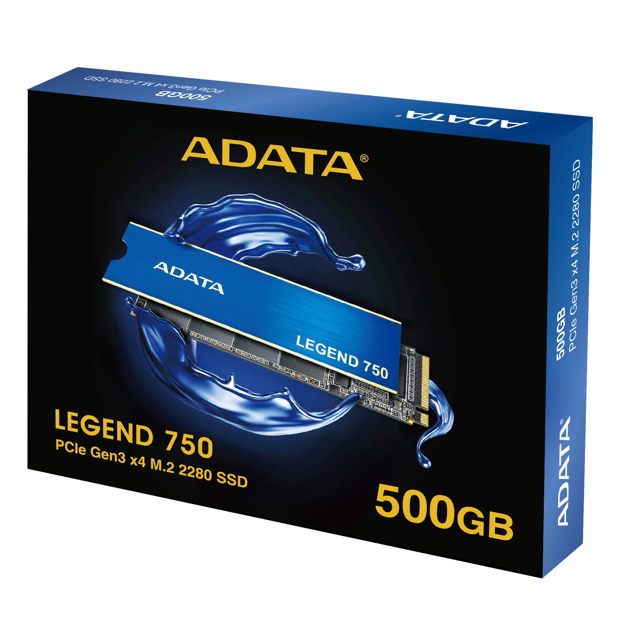 SSD ADATA LEGEND 750 500GB NVMe M.2 2280 - ALEG-750-500GCS