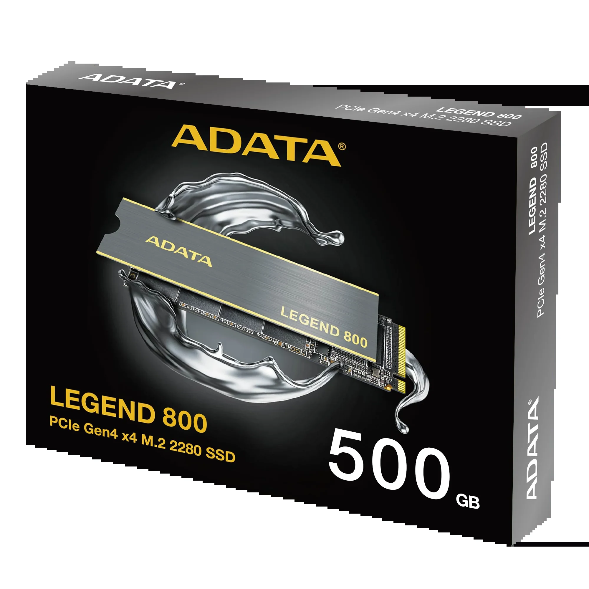 SSD ADATA LEGEND 800 500GB NVMe M.2 2280 - ALEG-800-500GCS
