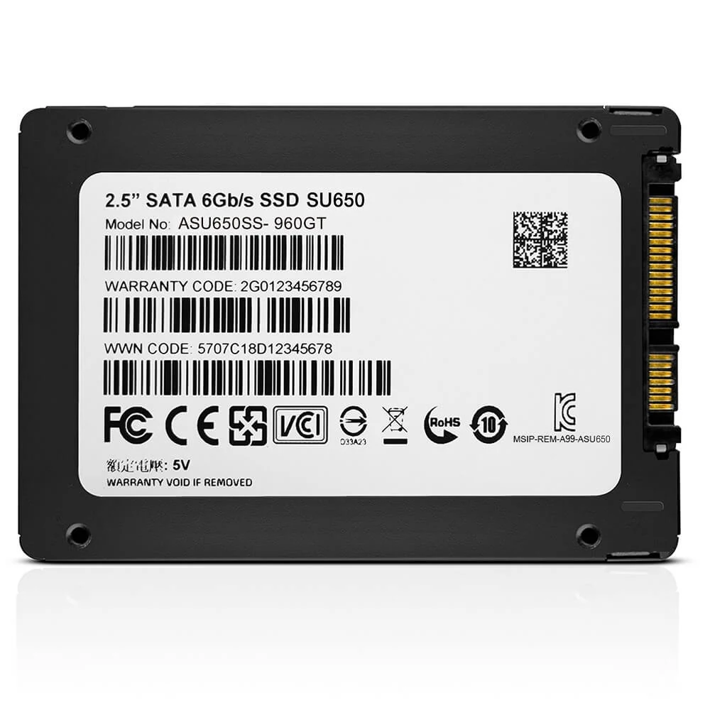 SSD ADATA SU650 960GB SATA 2.5 inch - ASU650SS-960GT-R
