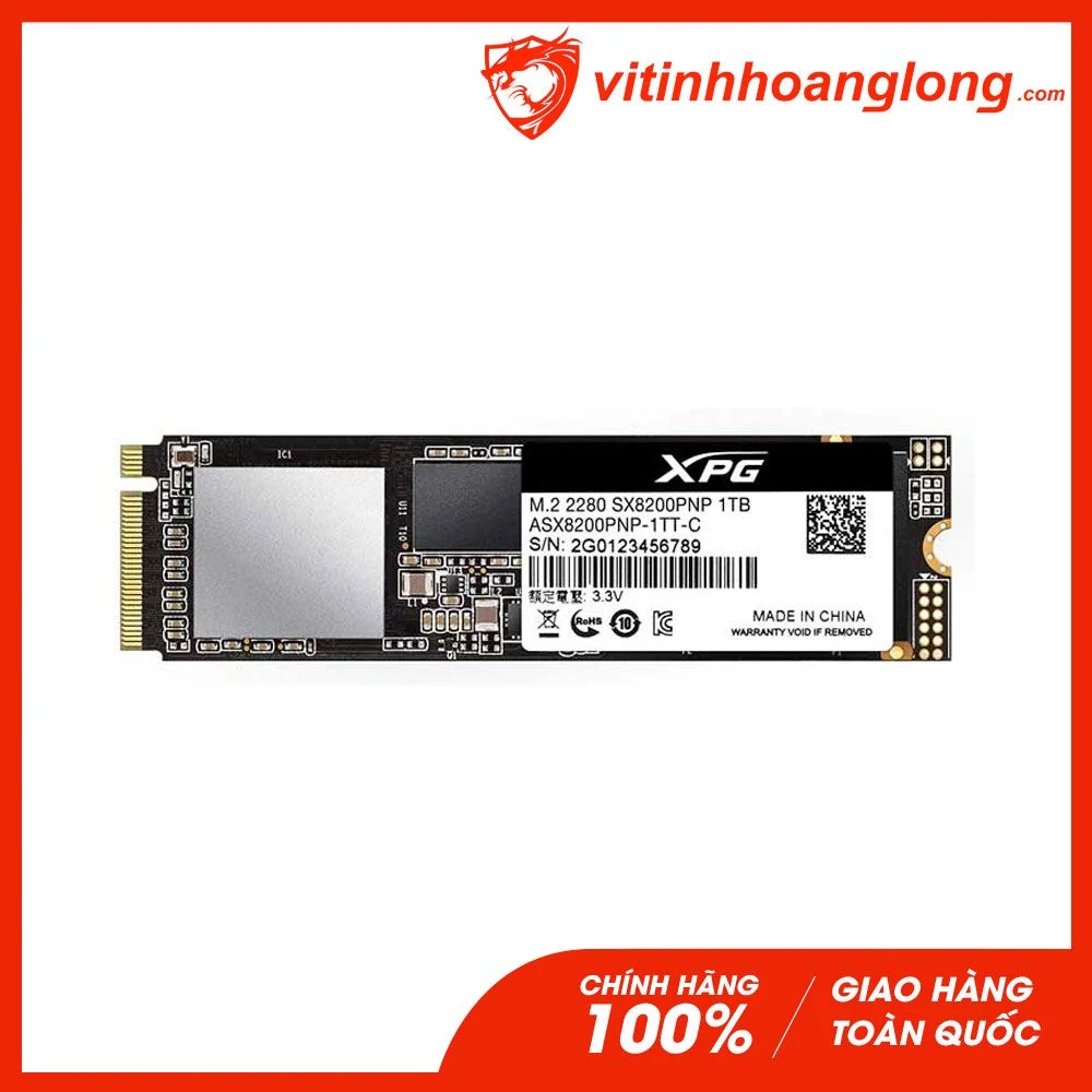 SSD ADATA XPG SX8200 PRO 1TB NVMe M.2 2280 - ASX8200PNP-1TT-C