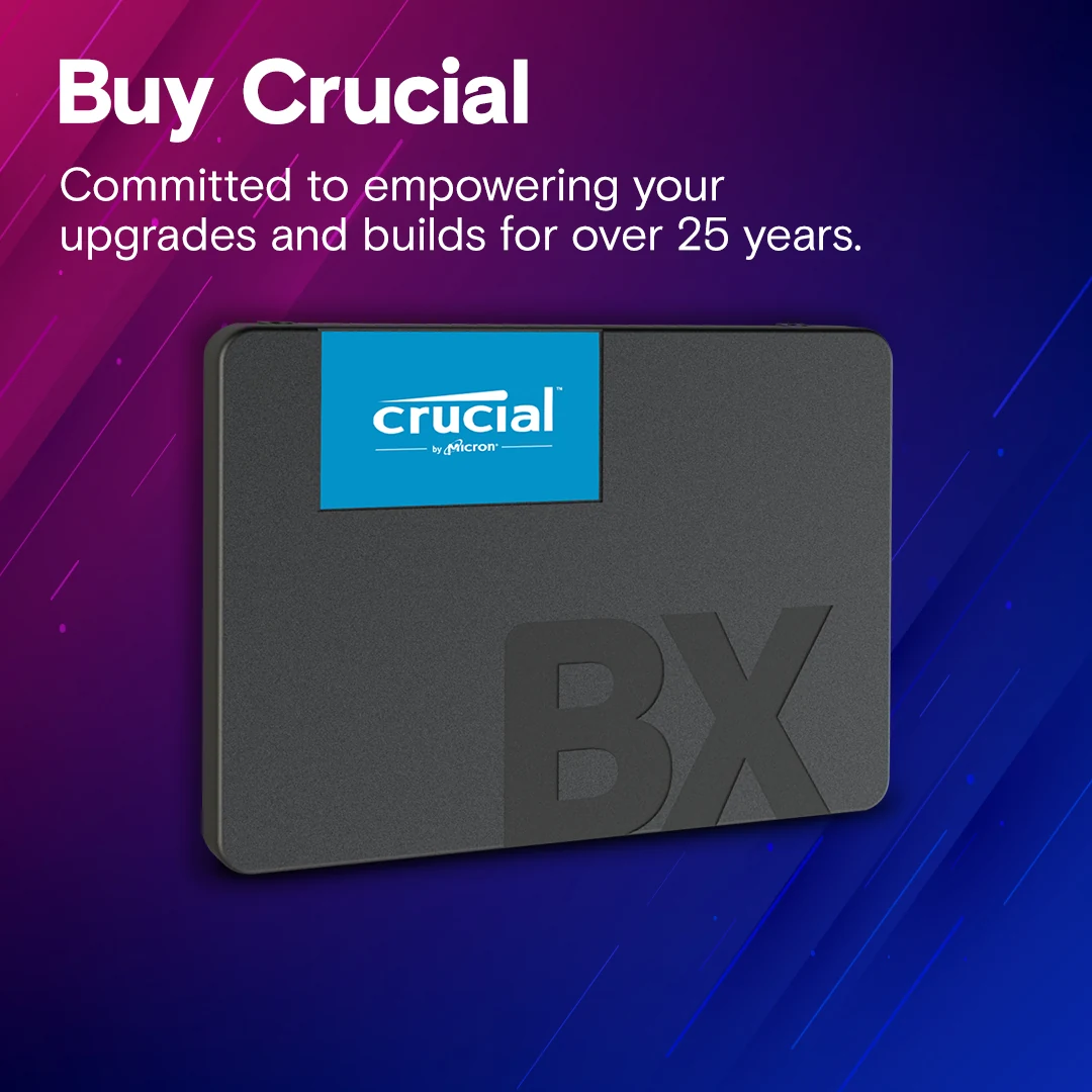 SSD Crucial BX500 480GB SATA 2.5 inch - CT480BX500SSD1