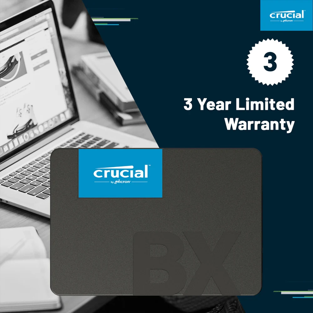 SSD Crucial BX500 500GB SATA 2.5 inch - CT500BX500SSD1