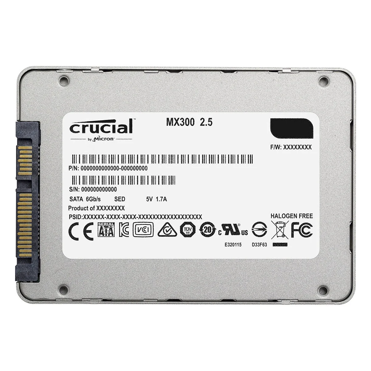 SSD Crucial MX300 1TB SATA 2.5 inch - CT1050MX300SSD1