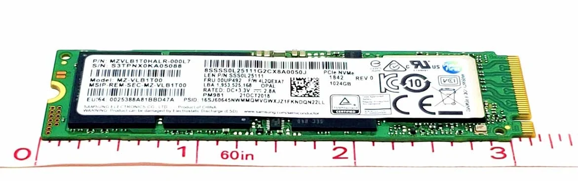 SSD Crucial P1 1TB - M.2 NVMe - PCIe Gen 3x4 - New