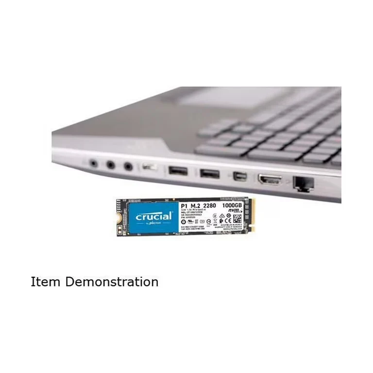 SSD Crucial P1 500GB - M.2 NVMe - PCIe Gen 3x4 - New