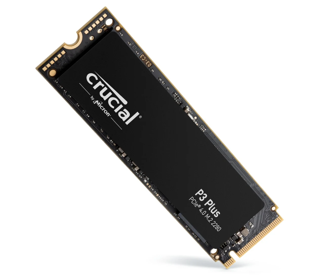 SSD Crucial P3 Plus 500GB - M.2 NVMe - PCIe Gen 4x4 - New