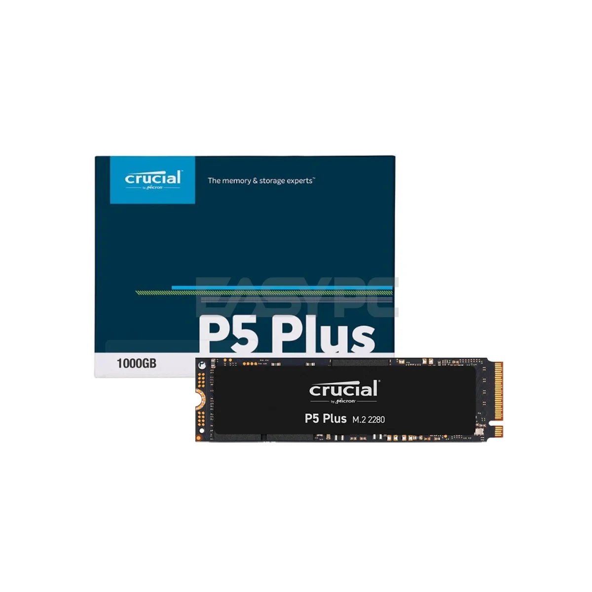 SSD Crucial P5 Plus 1TB - M.2 NVMe - PCIe Gen 4x4 - New