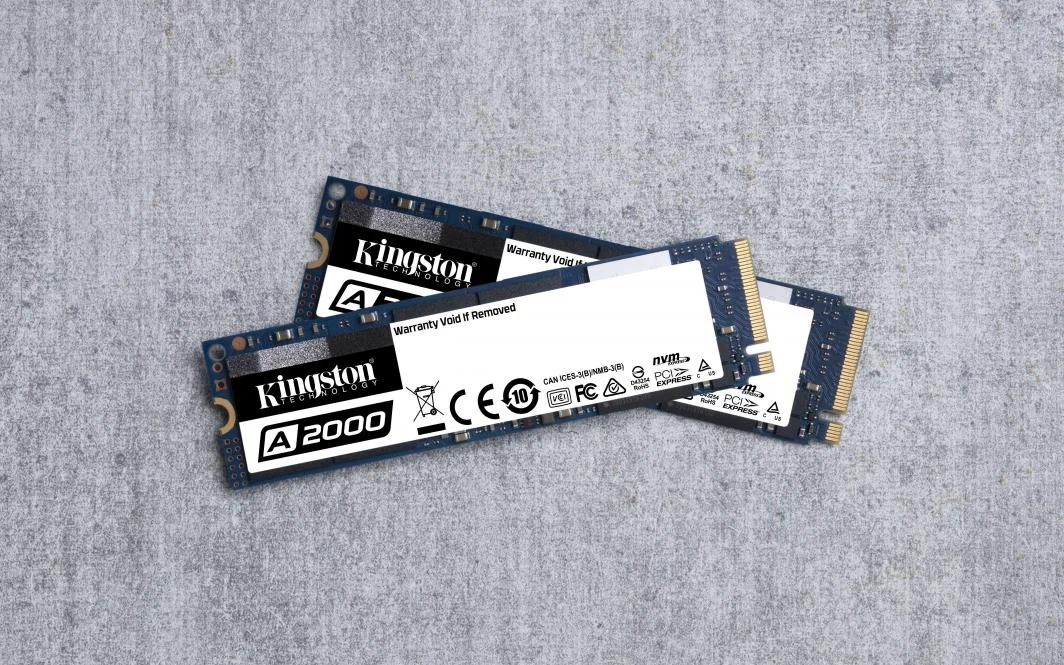 SSD Kingston A2000 500GB - M.2 NVMe - PCIe Gen 3x4 - New