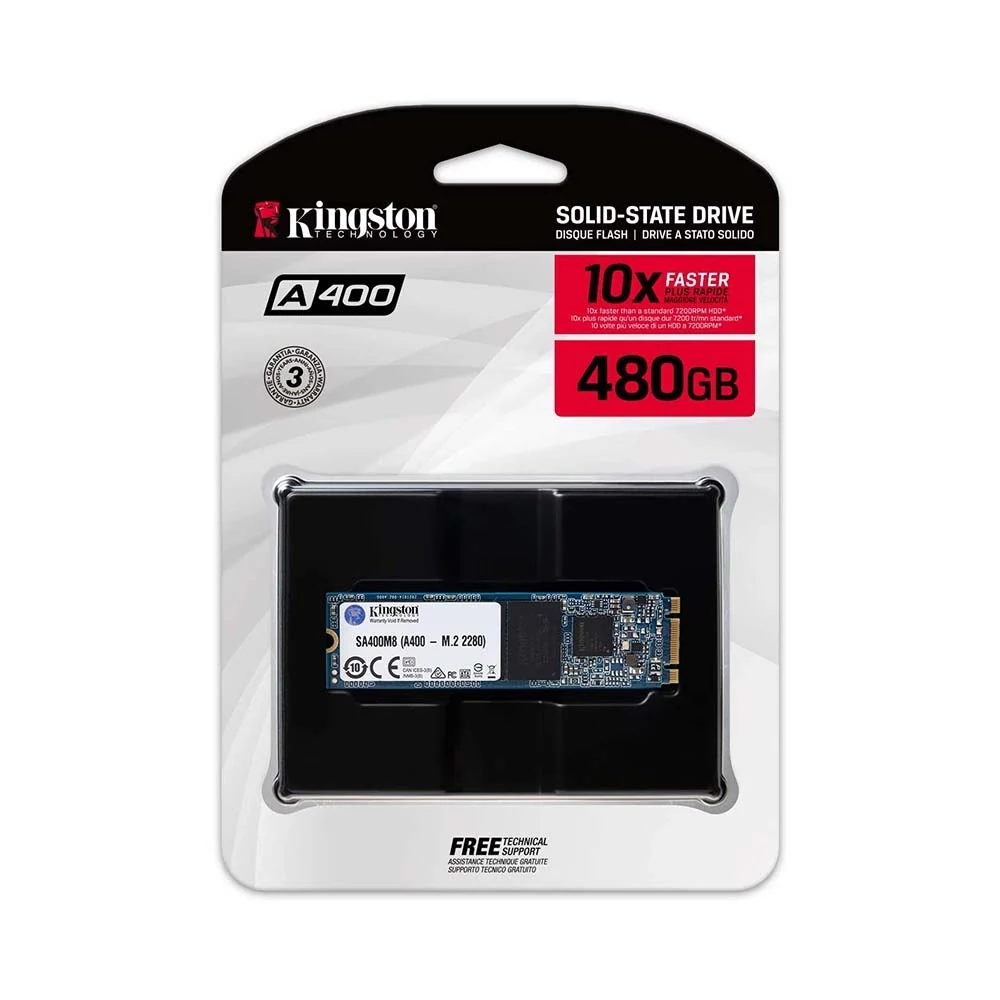 SSD Kingston A400 480GB SATA 2.5 inch - SA400S37/480G