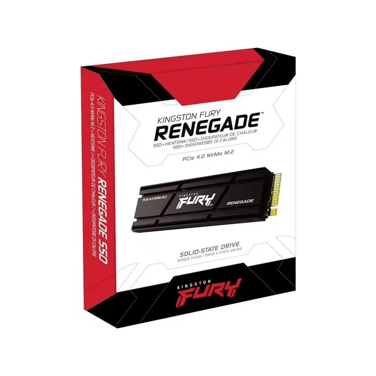 SSD Kingston FURY Renegade 500GB - M.2 NVMe - PCIe Gen 4x4 - New