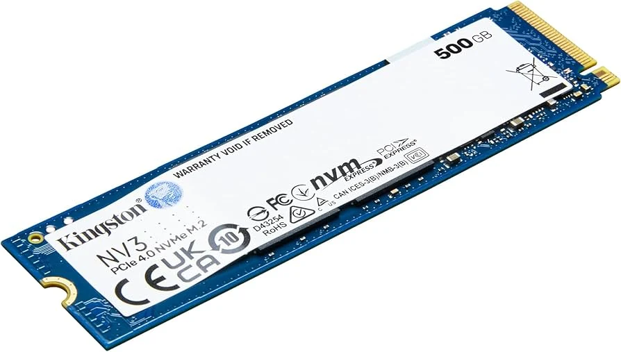 SSD Kingston KC2000 500GB - M.2 NVMe - PCIe Gen 3x4 - New