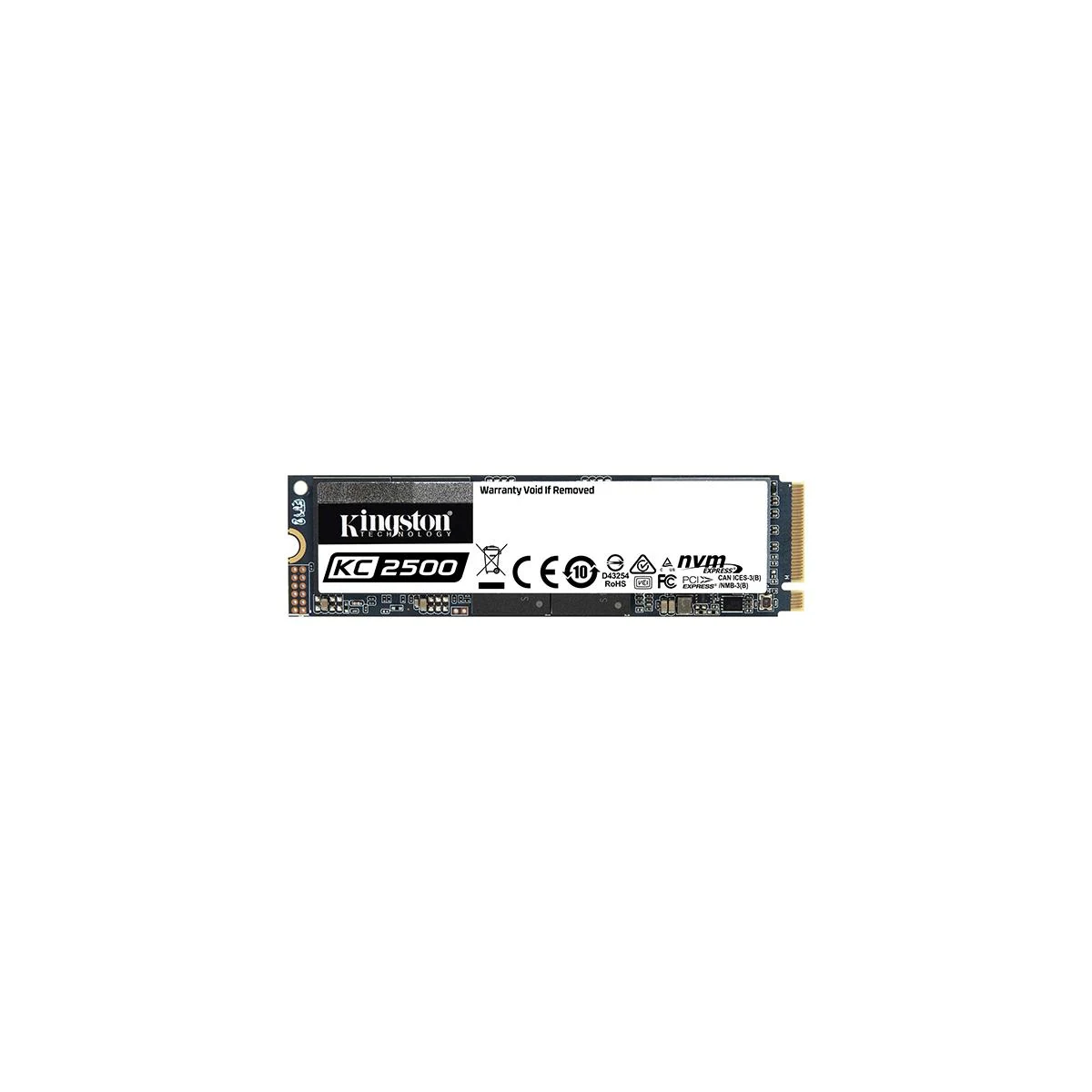 SSD Kingston KC2500 1TB - M.2 NVMe - PCIe Gen 3x4 - New