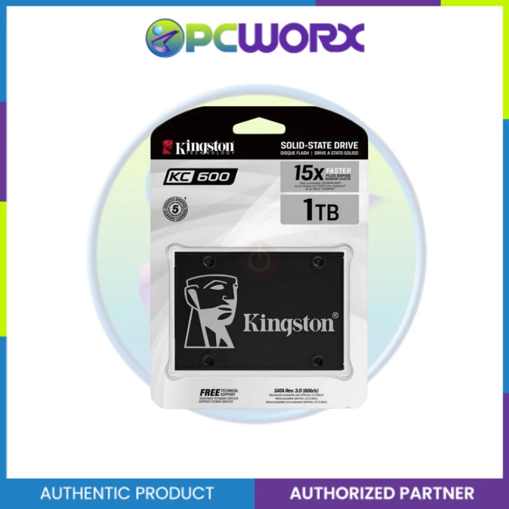 SSD Kingston KC600 1TB SATA 2.5 inch - SKC600/1024G