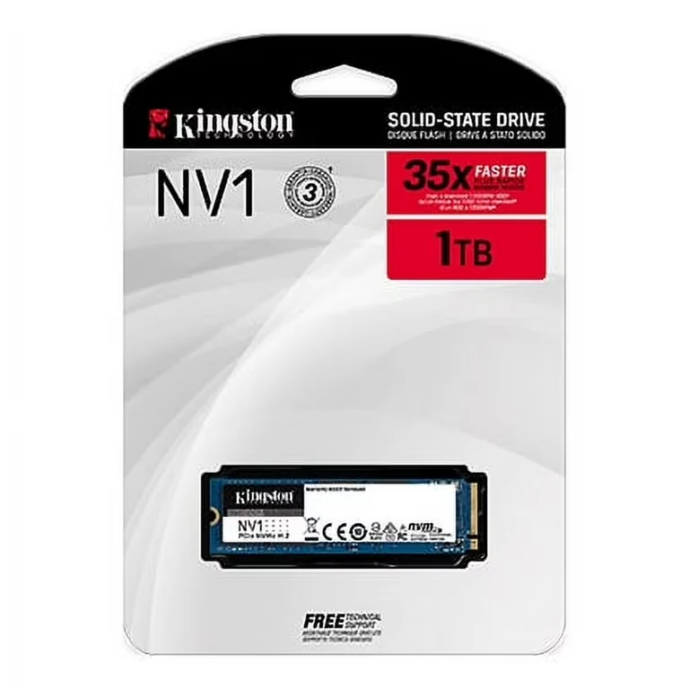 SSD Kingston NV1 1TB - M.2 NVMe - PCIe Gen 3x4 - New