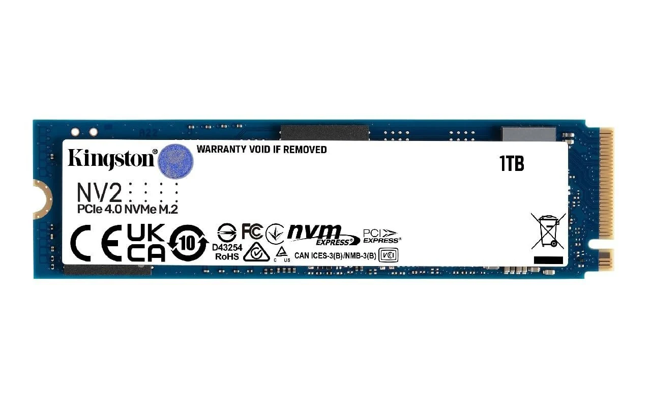 SSD Kingston NV2 1TB - M.2 NVMe - PCIe Gen 4x4 - New