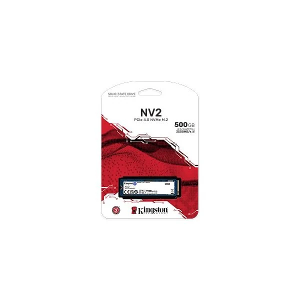 SSD Kingston NV2 500GB - M.2 NVMe - PCIe Gen 4x4 - New