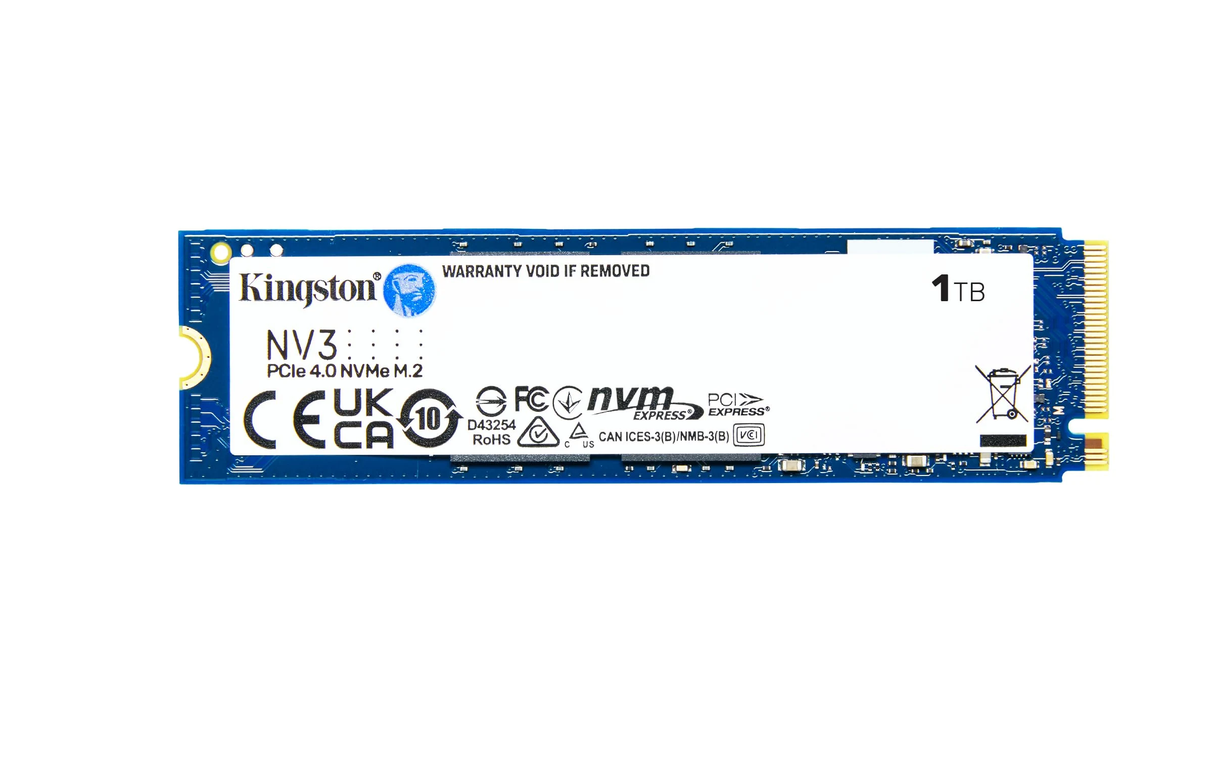 SSD Kingston NV3 1TB - M.2 NVMe - PCIe Gen 4x4 - New