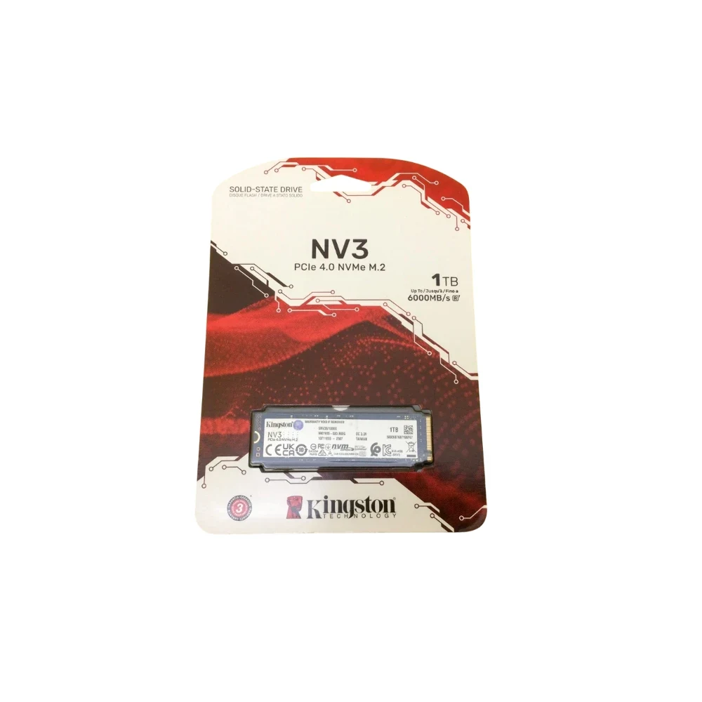 SSD Kingston NV3 1TB - M.2 NVMe - PCIe Gen 4x4 - New
