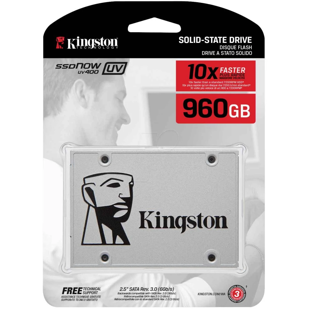 SSD Kingston UV400 960GB SATA 2.5 inch - SUV400S37/960G