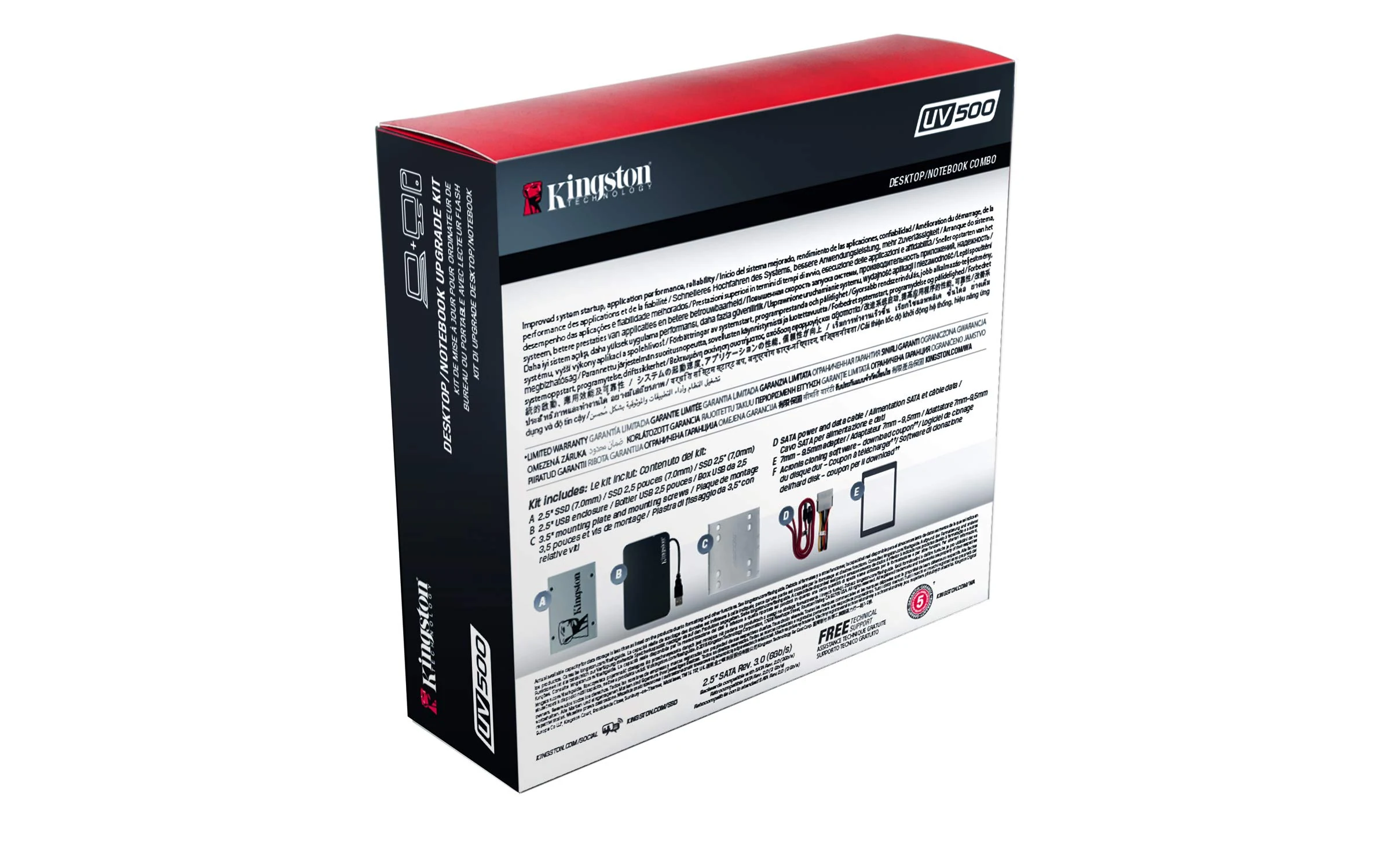 SSD Kingston UV500 960GB SATA 2.5 inch - SUV500/960G