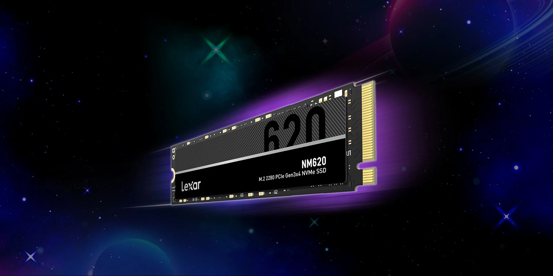 SSD Lexar NM600 512GB - M.2 NVMe - PCIe Gen 3x4 - New