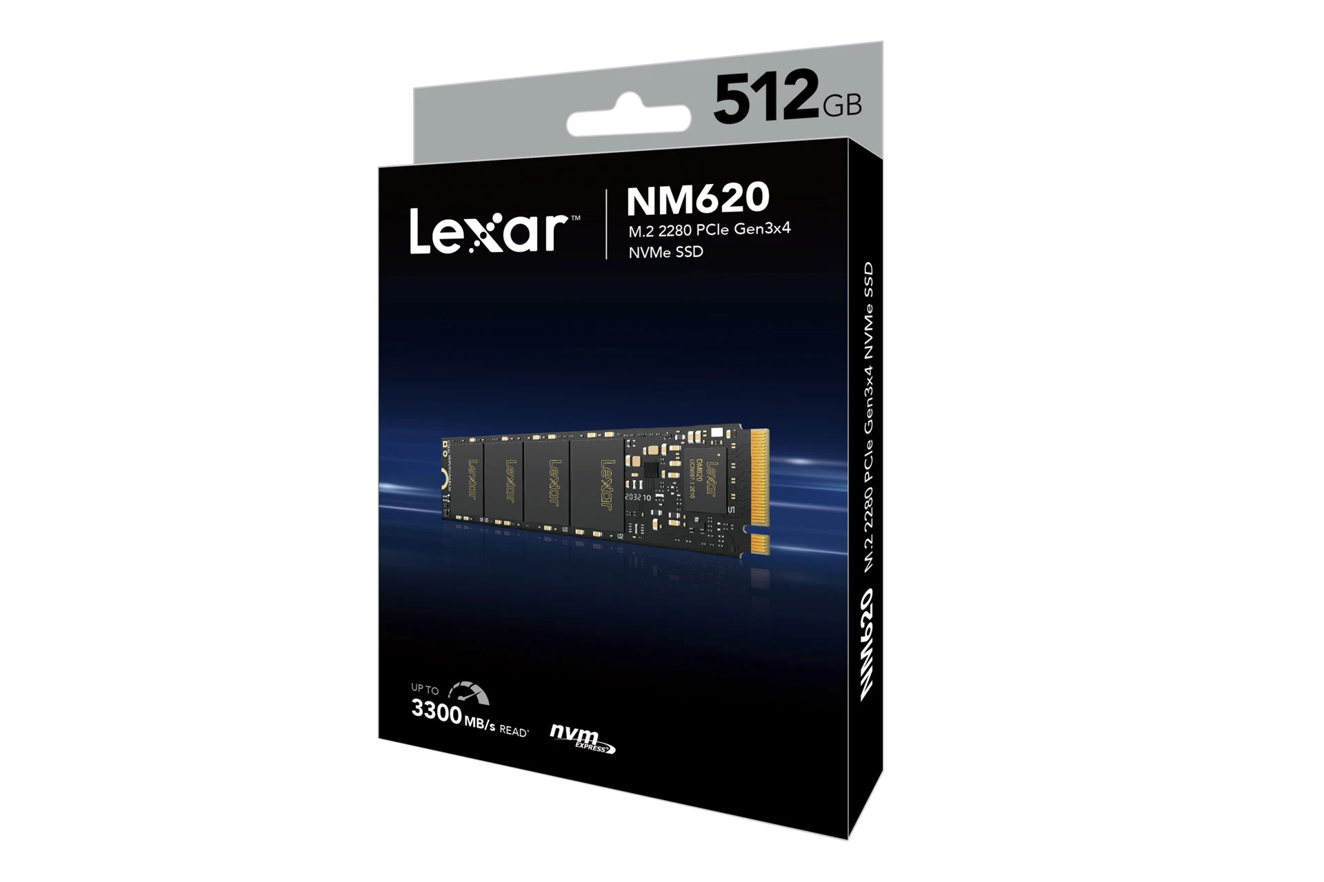 SSD Lexar NM600 512GB - M.2 NVMe - PCIe Gen 3x4 - New