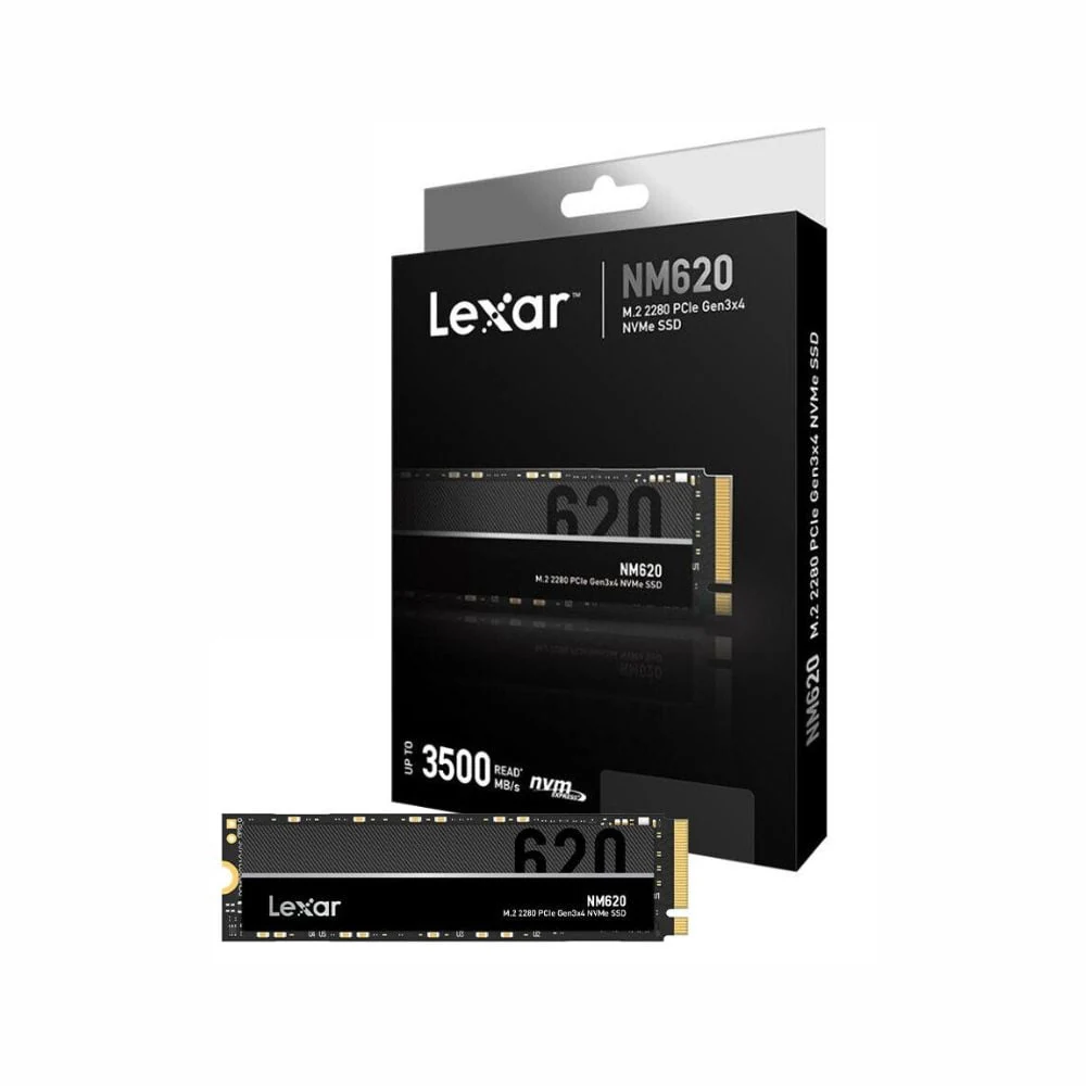 SSD Lexar NM620 1TB - M.2 NVMe - PCIe Gen 3x4 - New