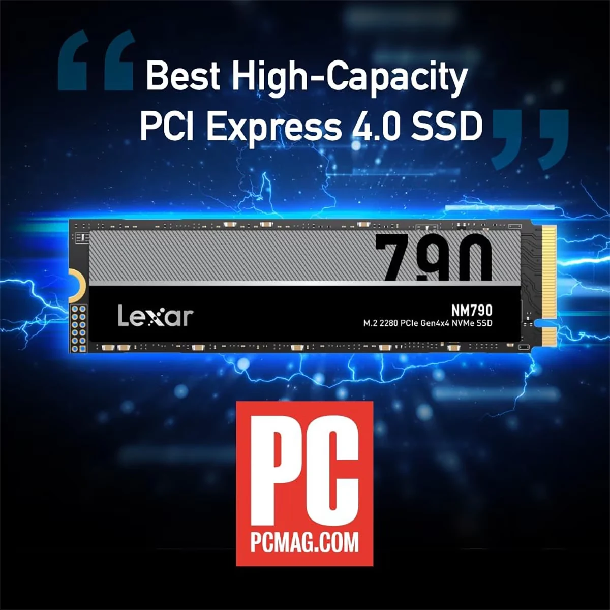SSD Lexar NM790 1TB - M.2 NVMe - PCIe Gen 4x4 - New