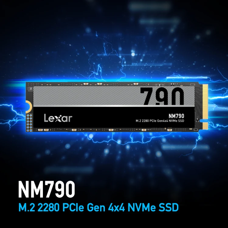 SSD Lexar NM790 512GB - M.2 NVMe - PCIe Gen 4x4 - New
