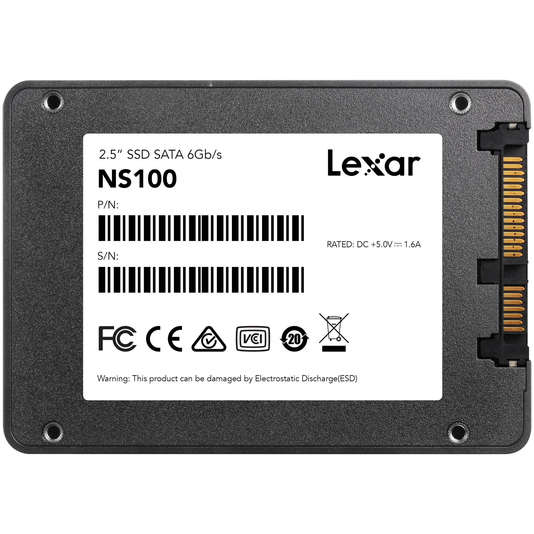 SSD Lexar NS100 128GB SATA 2.5 inch - LNS100-128RB