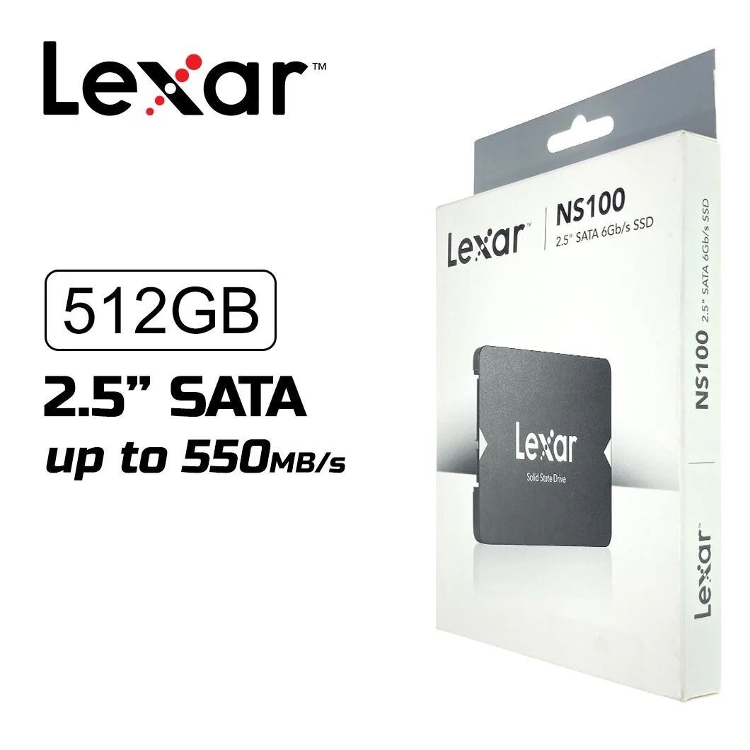 SSD Lexar NS100 512GB SATA 2.5 inch - LNS100-512RB