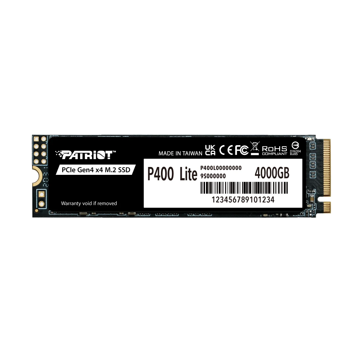 SSD 1TB Patriot P400 LITE Gen4x4 M.2 NVMe