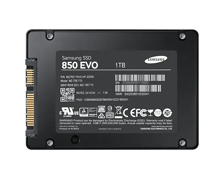 SSD Samsung 850 EVO 1TB SATA 2.5 inch - MZ-75E1T0BW