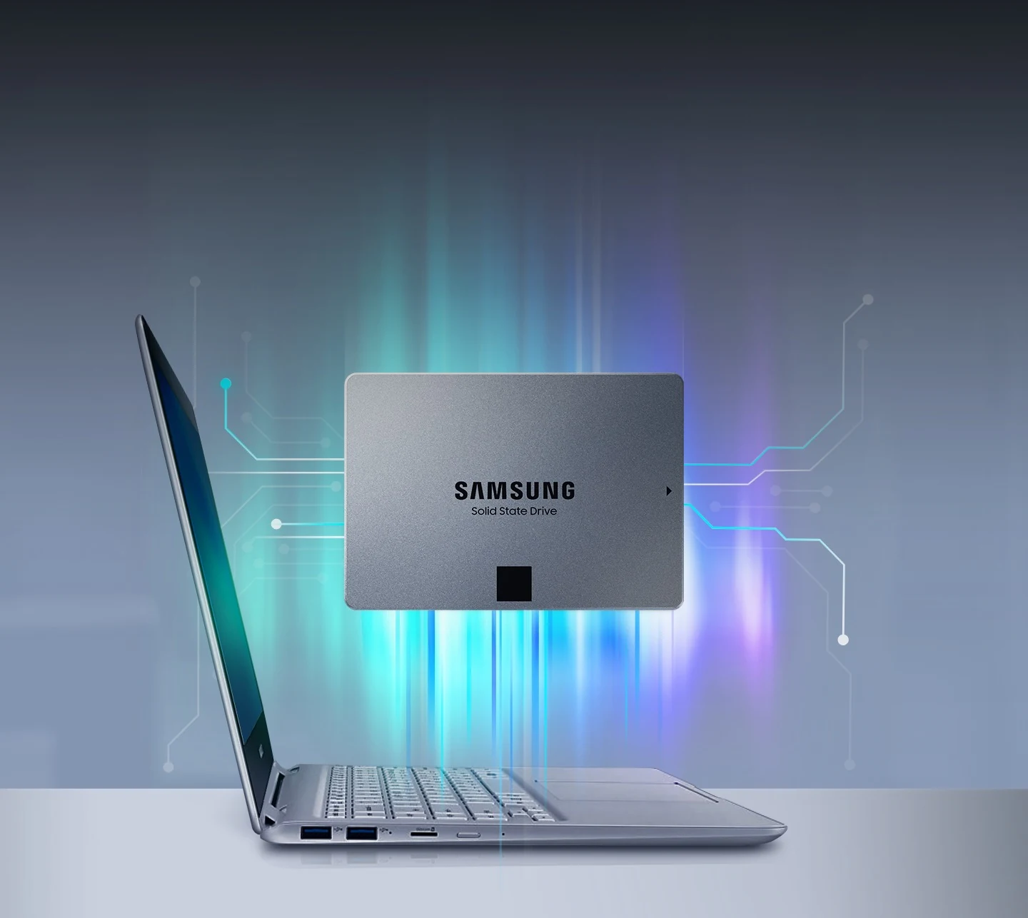 SSD Samsung 860 QVO 4TB SATA 2.5 inch - MZ-76Q4T0BW