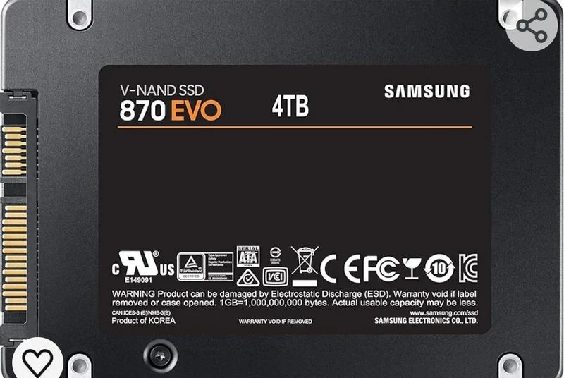 SSD Samsung 870 EVO 250GB SATA 2.5 inch - MZ-77E250BW