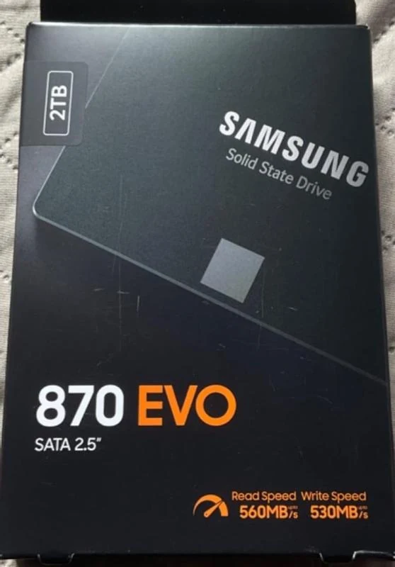 SSD Samsung 870 EVO 2TB SATA 2.5 inch - MZ-77E2T0BW