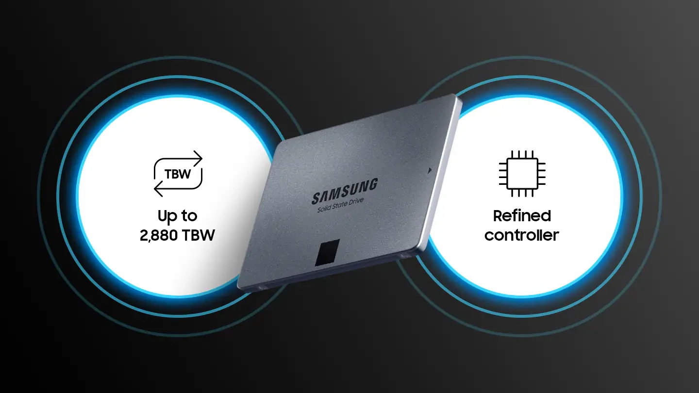 SSD Samsung 870 QVO 2TB SATA 2.5 inch - MZ-77Q2T0BW