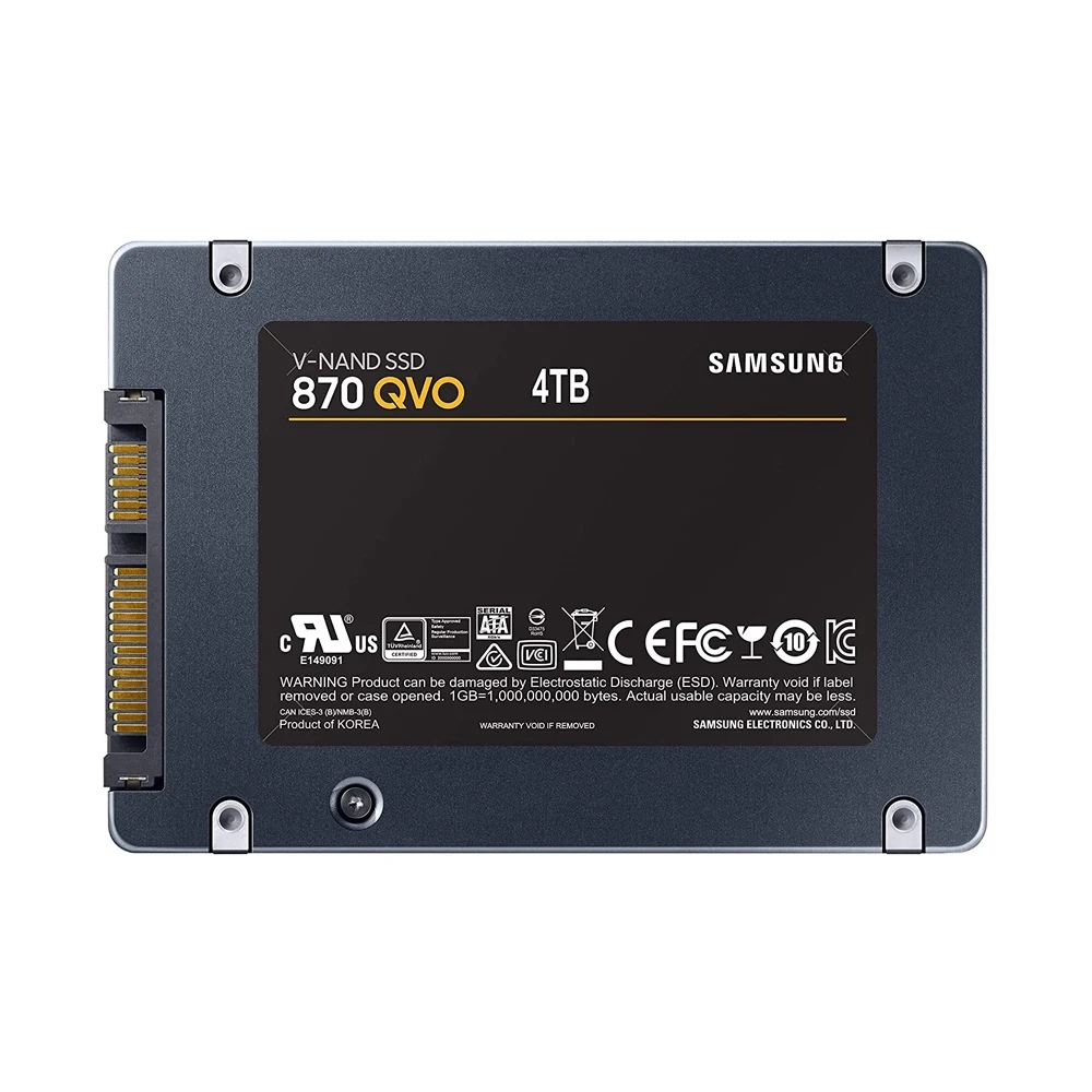 SSD Samsung 870 QVO 4TB SATA 2.5 inch - MZ-77Q4T0BW