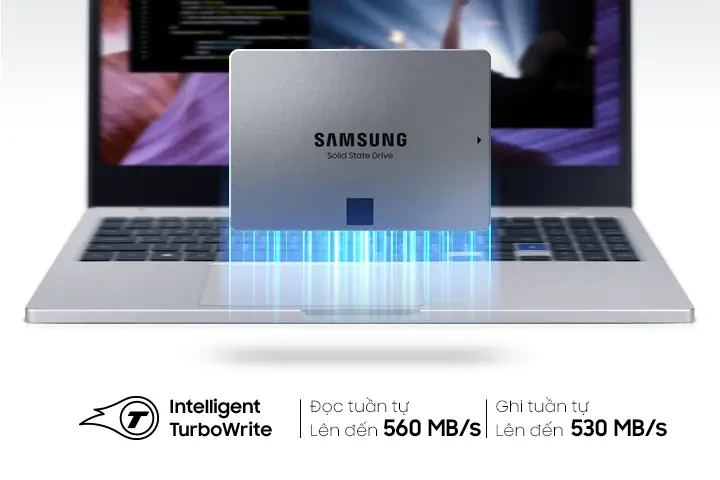 SSD Samsung 870 QVO 8TB SATA 2.5 inch - MZ-77Q8T0BW