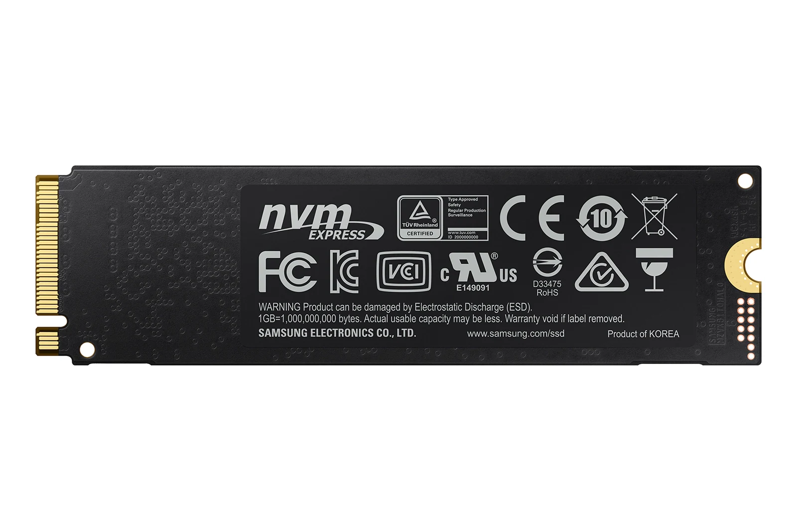 SSD Samsung 970 EVO Plus 500GB - M.2 NVMe - PCIe Gen 3x4 - New