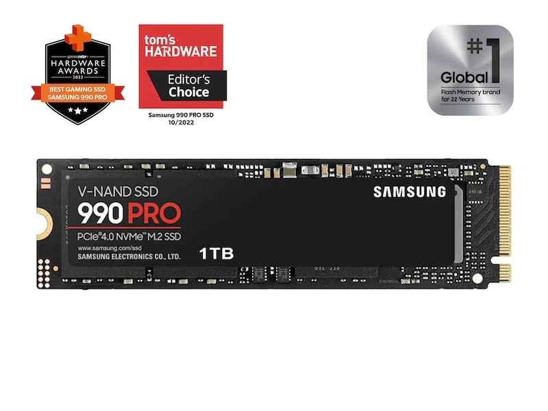 SSD Samsung 980 PRO 1TB - M.2 NVMe - PCIe Gen 4x4 - New